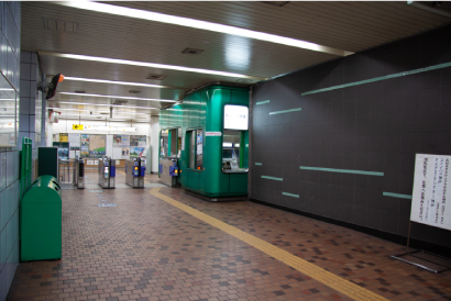 新神戸駅からかがやき糖尿病内分泌クリニック　新神戸院までのアクセスNO.3